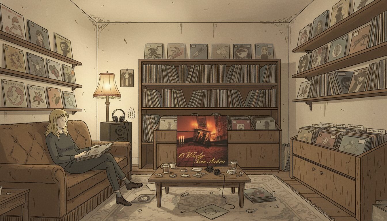 【90年代UKインディ好きへ】轟音と旋律が調和する18 Wheeler『Twin Action』を紹介