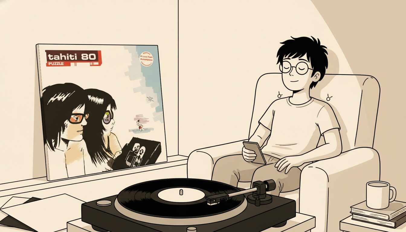 【ストリーミング疲れのあなたへ】週末の45分で自分を取り戻す。Tahiti 80『Puzzle』をLPで聴く理由