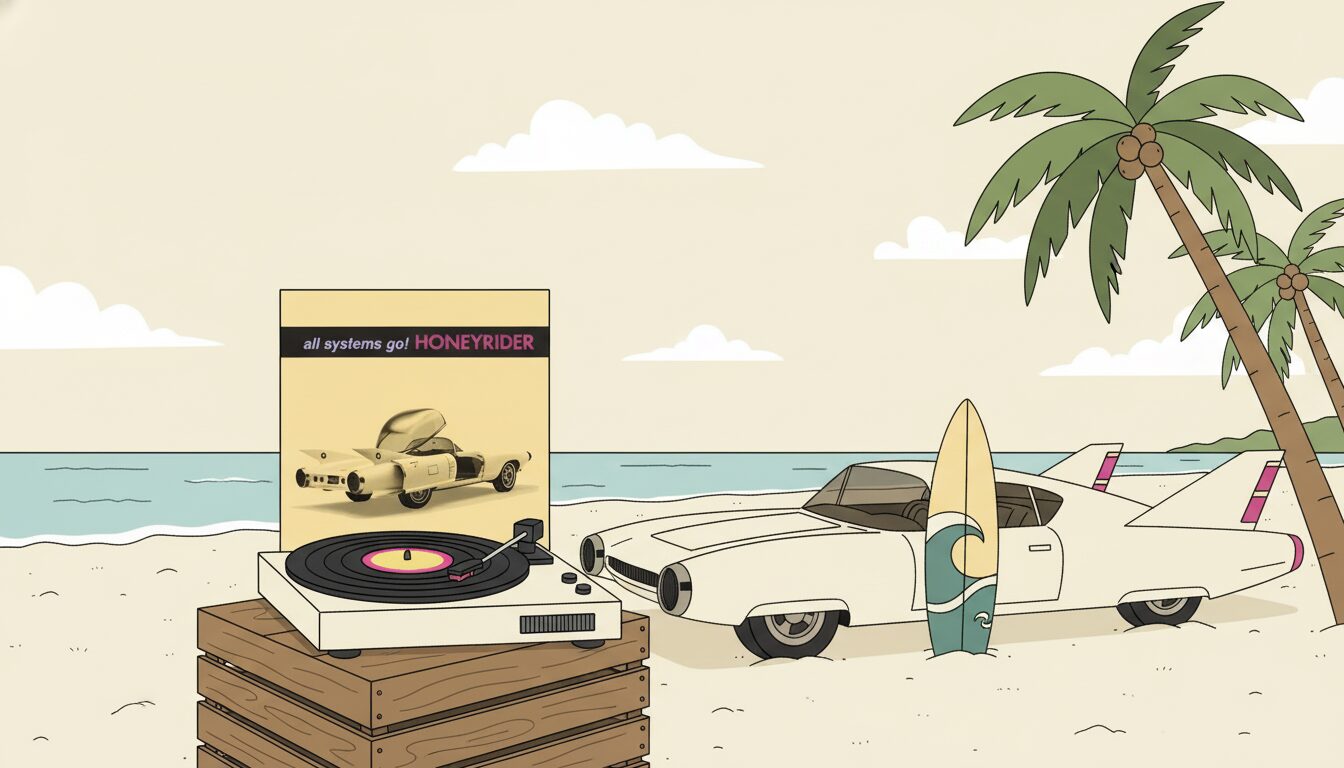 全音楽好きな方へ — 毎日が輝く爽快ギターポップ！Honeyriderの『All Systems Go!』を紹介